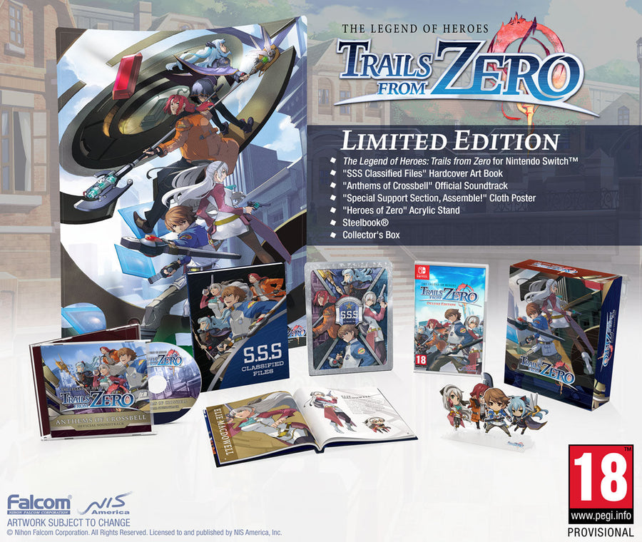 Switch-Legend of Heroes: Trails from Zero [Limited Edition] Tweedehands