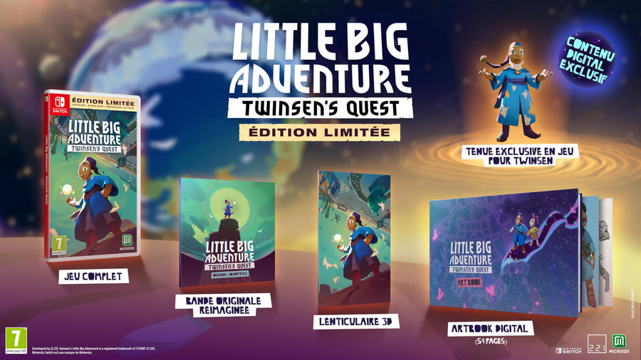 Switch-Little Big Aventure: Twinsen's Quest [Limited Edition] Tweedehands