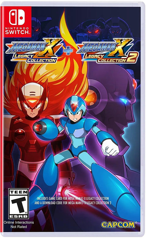 Switch-Mega Man X Legacy Collection 1+2 Tweedehands