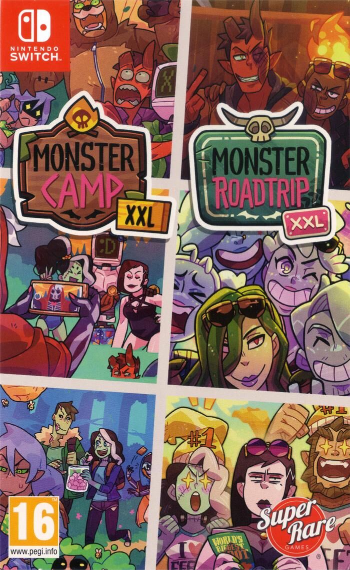 Switch-Monster Camp XXL And Monster Roadtrip XXL Double Pack Tweedehands