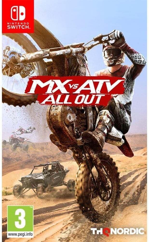 Nintendo Switch MX vs ATV All Out, doos voorkant, tweedehands