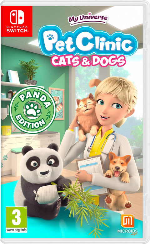 Switch-My Universe: Pet Clinic, Cats & Dogs [Panda Edition] Tweedehands
