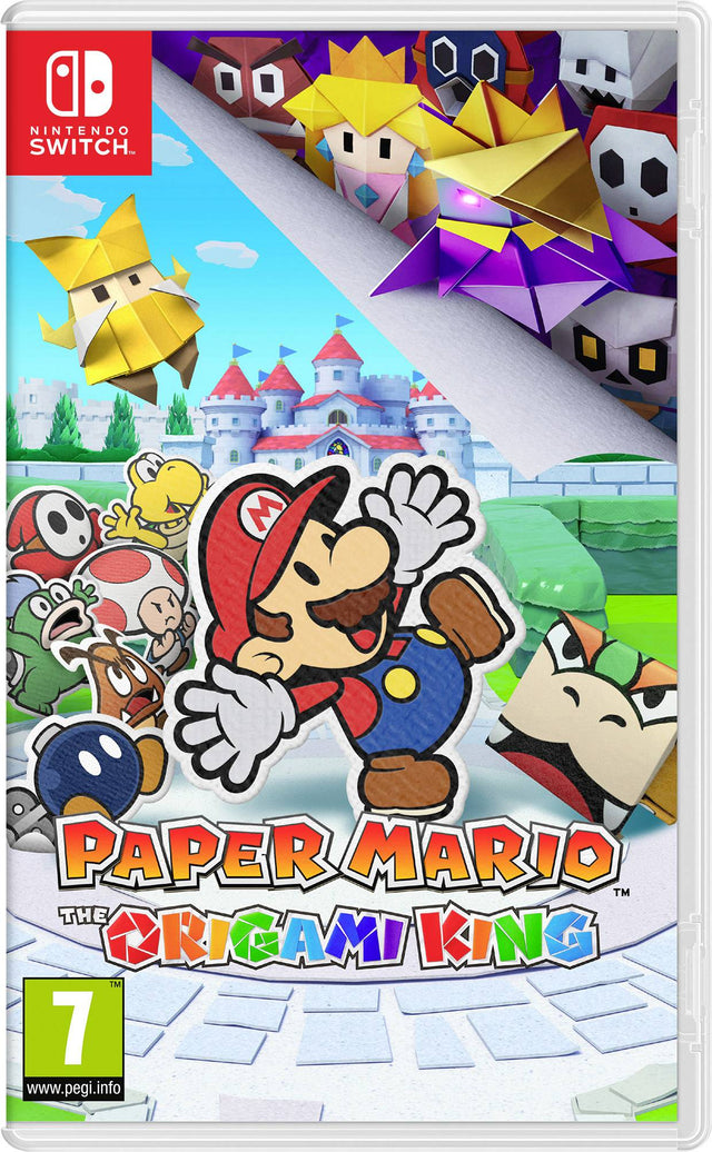 Nintendo Switch Paper Mario The Origami King, doos voorkant