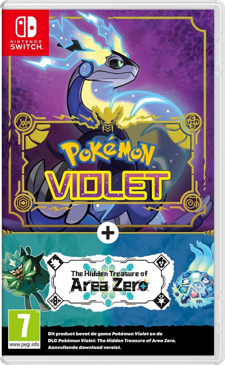 Switch-Pokemon Violet + The Hidden Treasure Of Area Zero Tweedehands