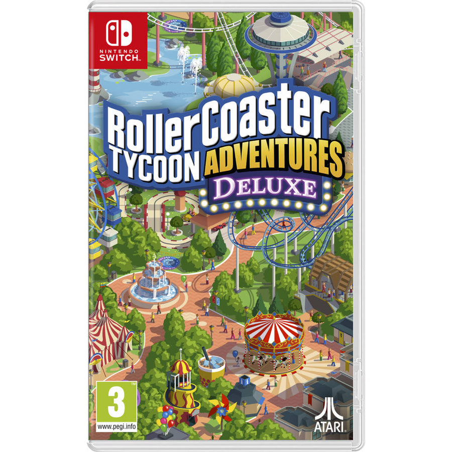 Switch-Roller Coaster Tycoon Adventures Deluxe Tweedehands