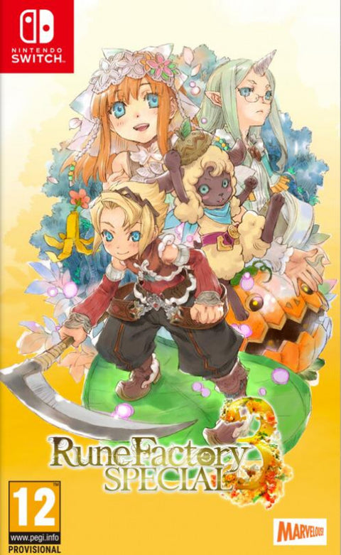 Switch-Rune Factory 3 Special Tweedehands