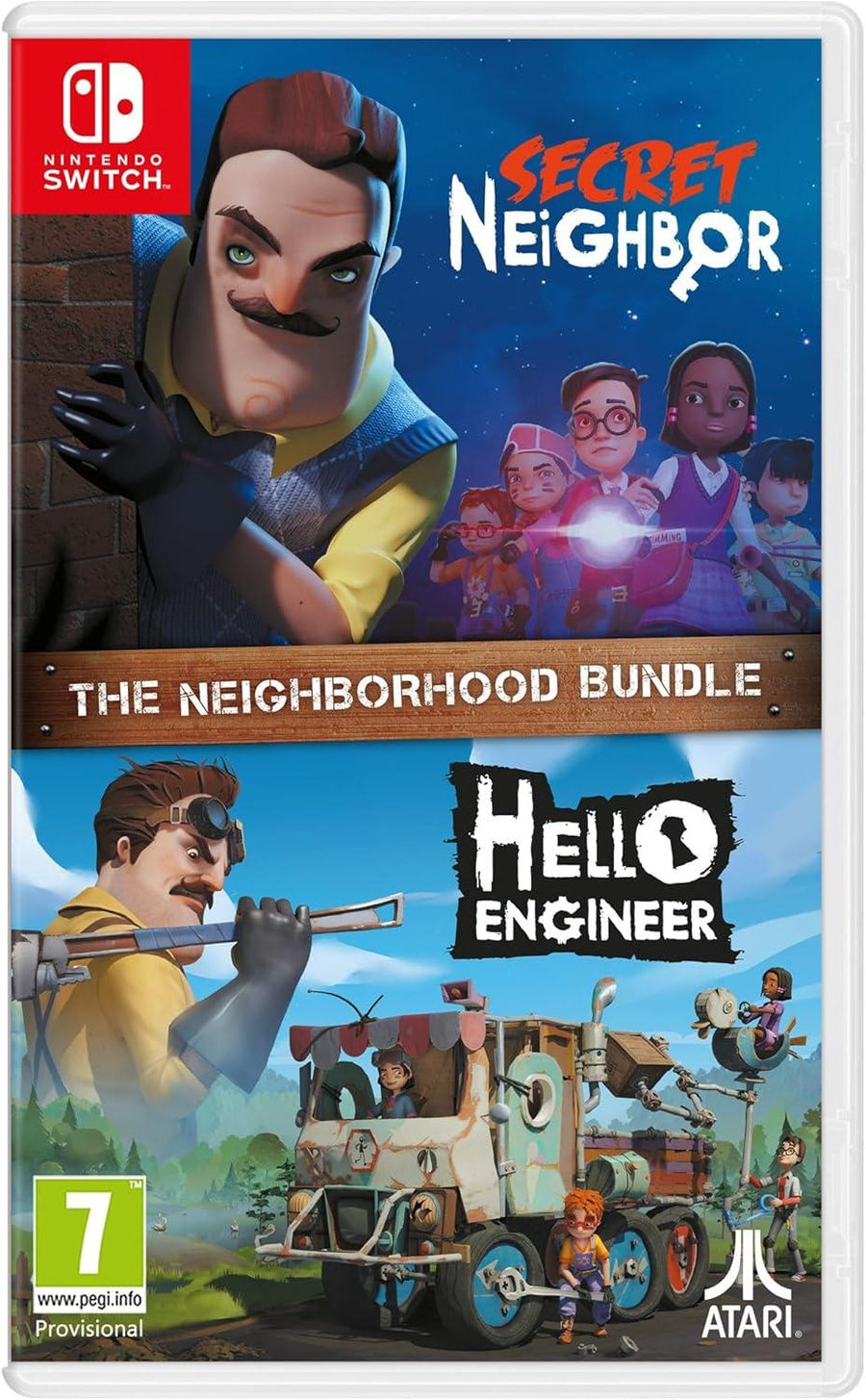 Switch-Secret Neighbor & Hello Engineer – The Neighborhood Bundle Tweedehands