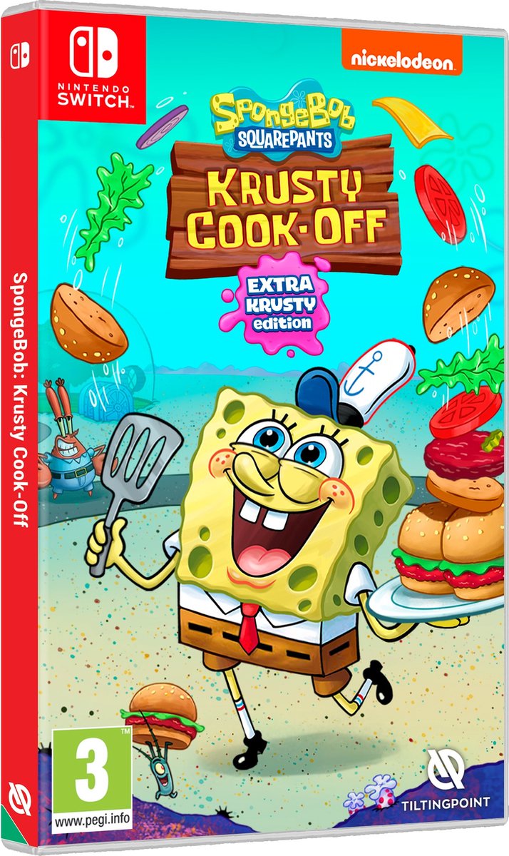 Switch-SpongeBob SquarePants: Krusty Cook-Off [Extra Krusty Edition] Tweedehands