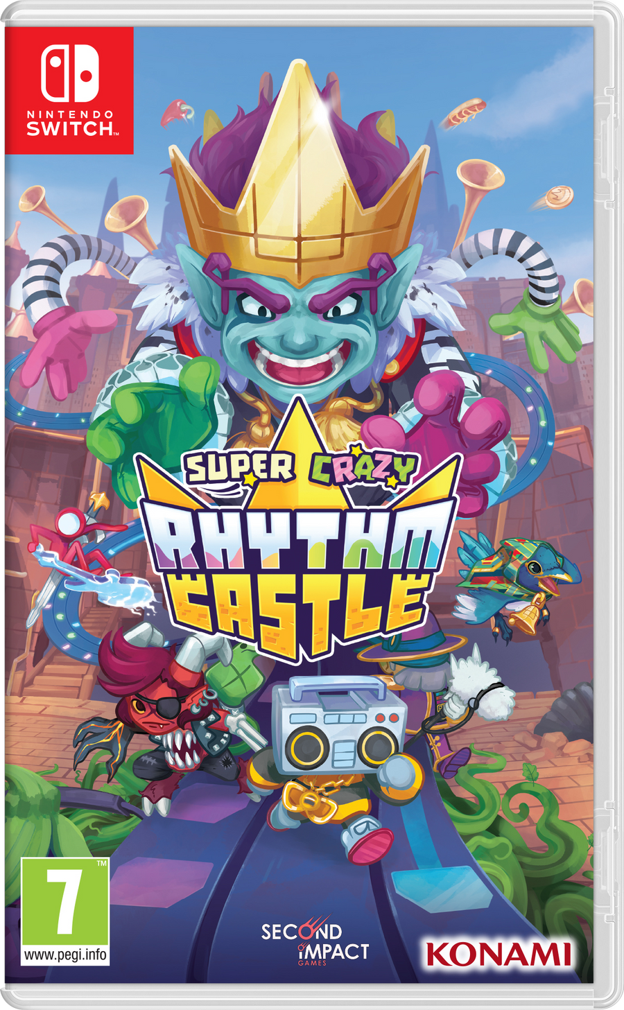 Switch-Super Crazy Rhythm Castle Tweedehands