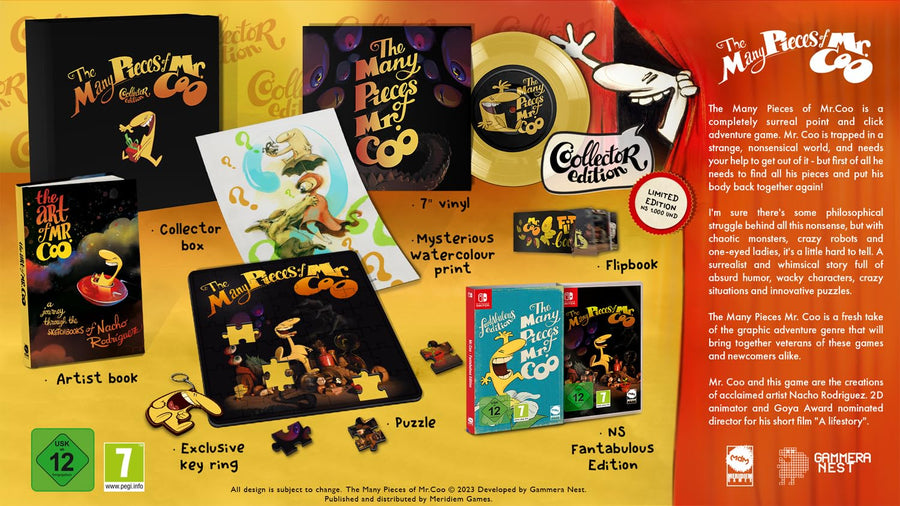Switch-The Many Pieces of Mr. Coo [Collector's Edition] Tweedehands