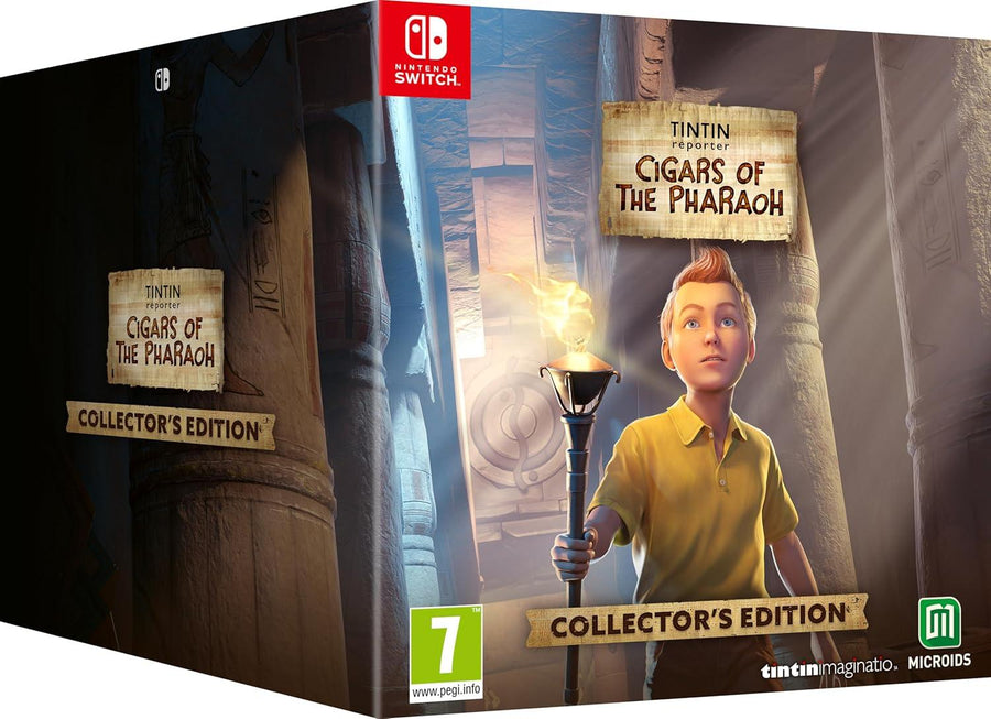 Switch-Tintin Reporter: Cigars Of The Pharaoh [Collector's Edition] Tweedehands