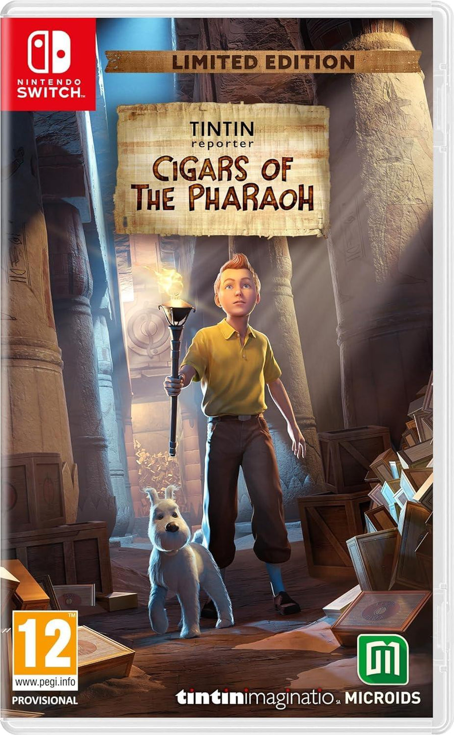 Switch-Tintin Reporter: Cigars Of The Pharaoh [Limited Edition] Tweedehands