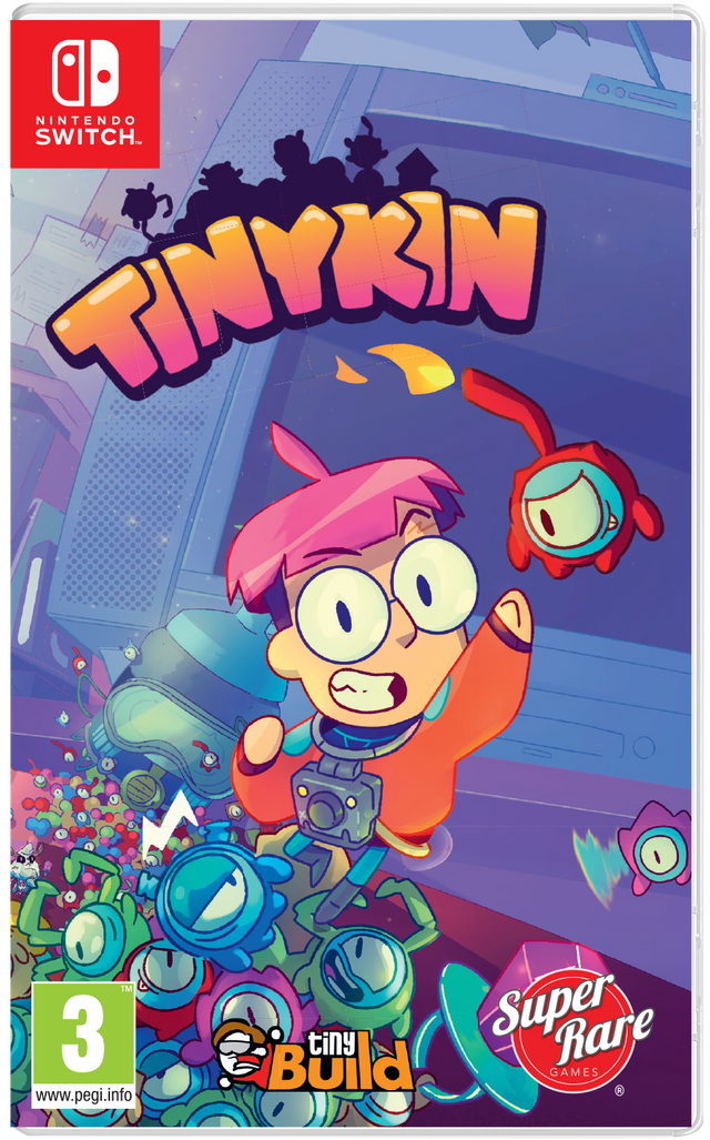 Nintendo Switch Tinykin, doos voorkant, tweedehands