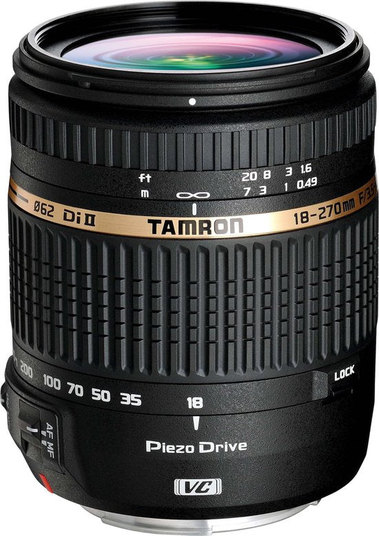 Tamron-18-270mm f/3.5-6.3 Di II VC PZD Lens voor Sony A Mount Tweedehands