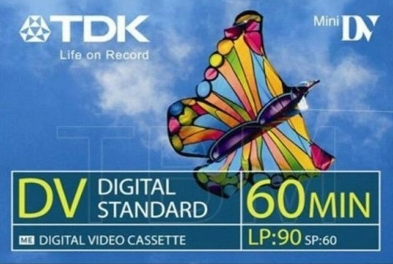 TDK-MiniDV Tape Digital Video - 60 minuten (Nieuw)
