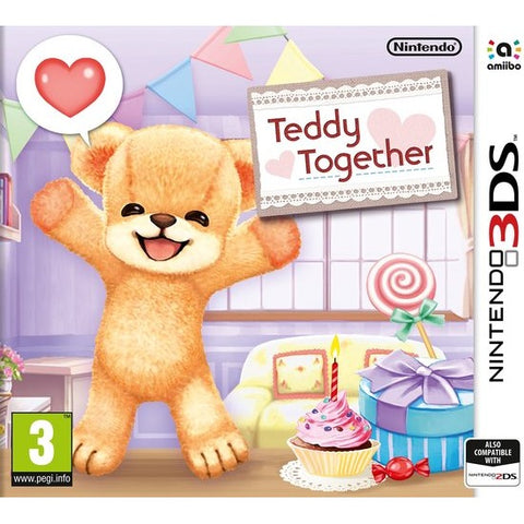 Nintendo 3DS Teddy Together, doos voorkant