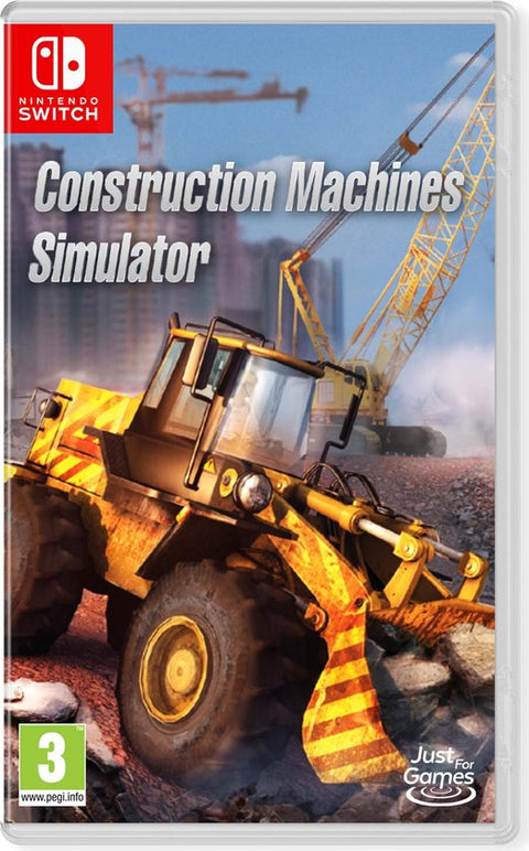 Construction Machines Simulator Nintendo Switch box art