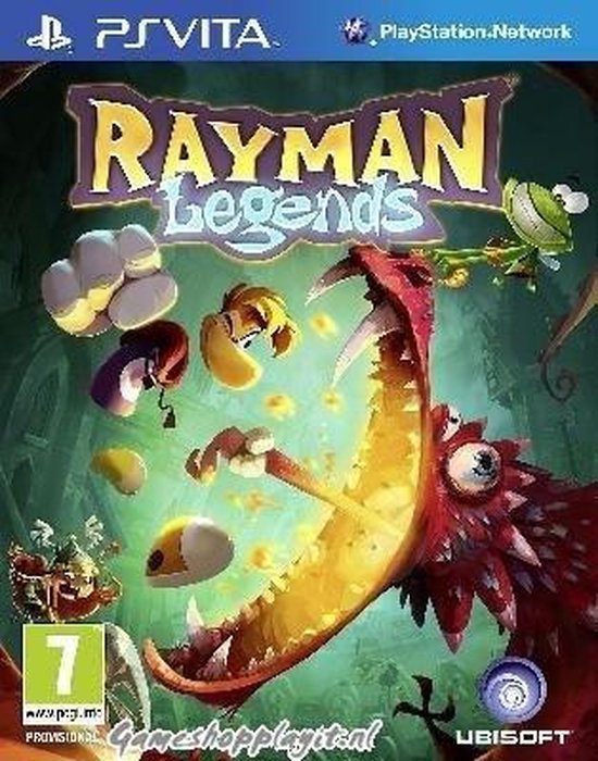 Rayman Legends PS Vita box art