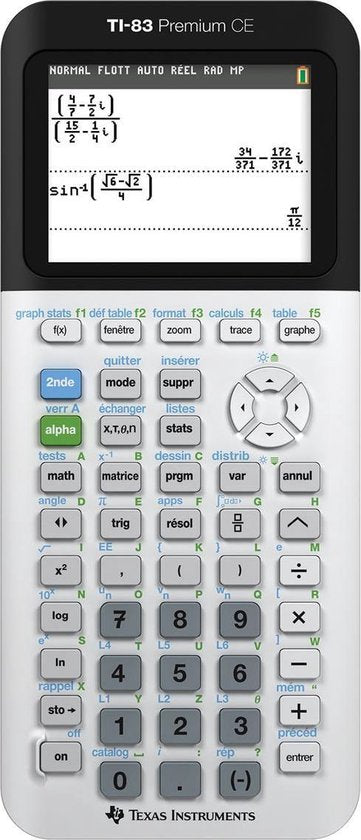 Texas Instruments-TI-83 Premium CE - Grafische Rekenmachine (Nieuw)