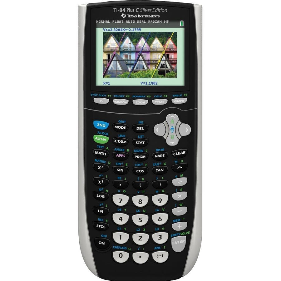 Texas Instruments-TI-84 Plus C Wetenschappelijke Rekenmachine - Silver Edition Tweedehands