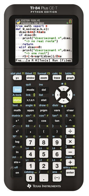 Texas Instruments-TI-84 Plus CE-T Python Edition - Grafische rekenmachine Tweedehands
