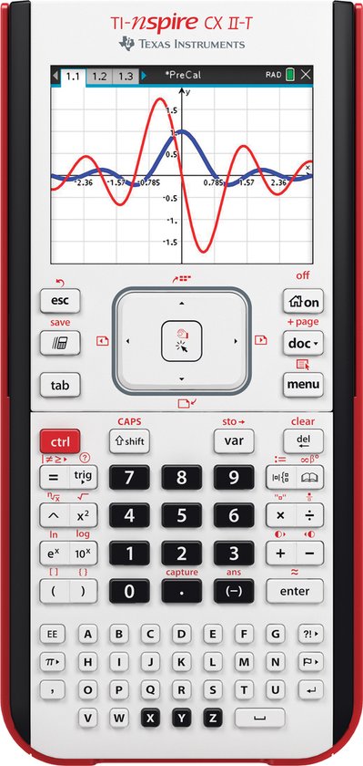TI-Nspire CX II-T Grafische Rekenmachine