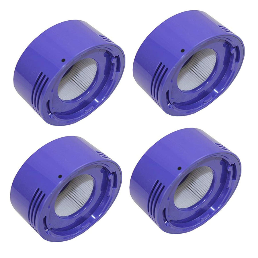 4x HEPA Post Filter geschikt voor Dyson V7 / V8 Stofzuigers - 967478-01 (4 Stuks) (Nieuw)