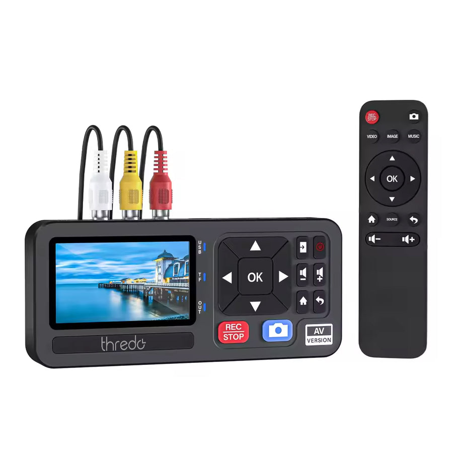 Thredo-VHS-naar-Digitaal Converter / Videorecorder (Nieuw)
