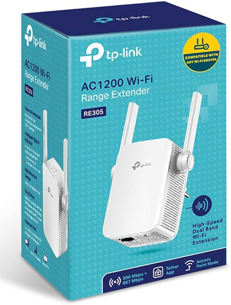 TP-Link-AC1200 Wi-Fi Range Extender (RE305) Tweedehands