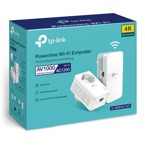 TP-Link-TL-WPA1000 Powerline Wi-Fi Extender Kit Tweedehands