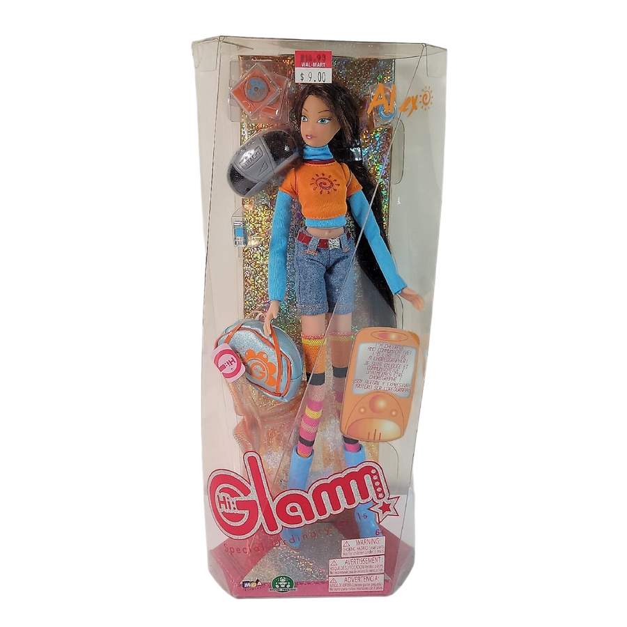 MGA Entertainment-Hi:Glamm “Alex” Leggy 13″ Glam Doll – 2007 (Nieuw)