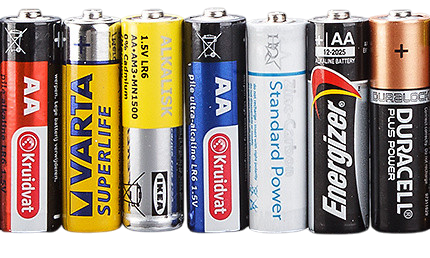 Algemeen-Set van 4x AA Batterij (Verschillende merken)-tweedehands