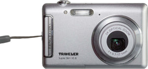 Super Slim XS 8 Digitale Compact Camera - Zilver