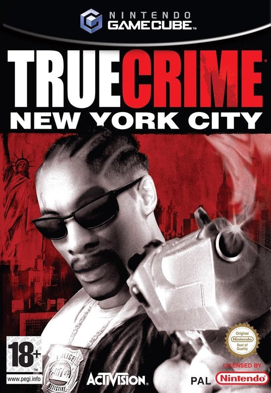 Nintendo GameCube True Crime New York City, doos voorkant, tweedehands