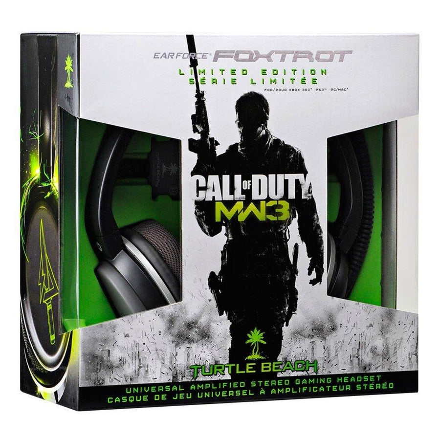 Turtle Beach-Earforce Foxtrot Headset voor Playstation 3 / Xbox 360 (Call of Duty MW3 Edition) (In doos) Tweedehands