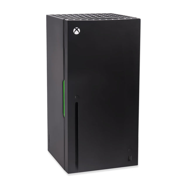 Ukonic Xbox Series X mini koelkast 10 liter, zwart, dicht schuin van voren, tweedehands