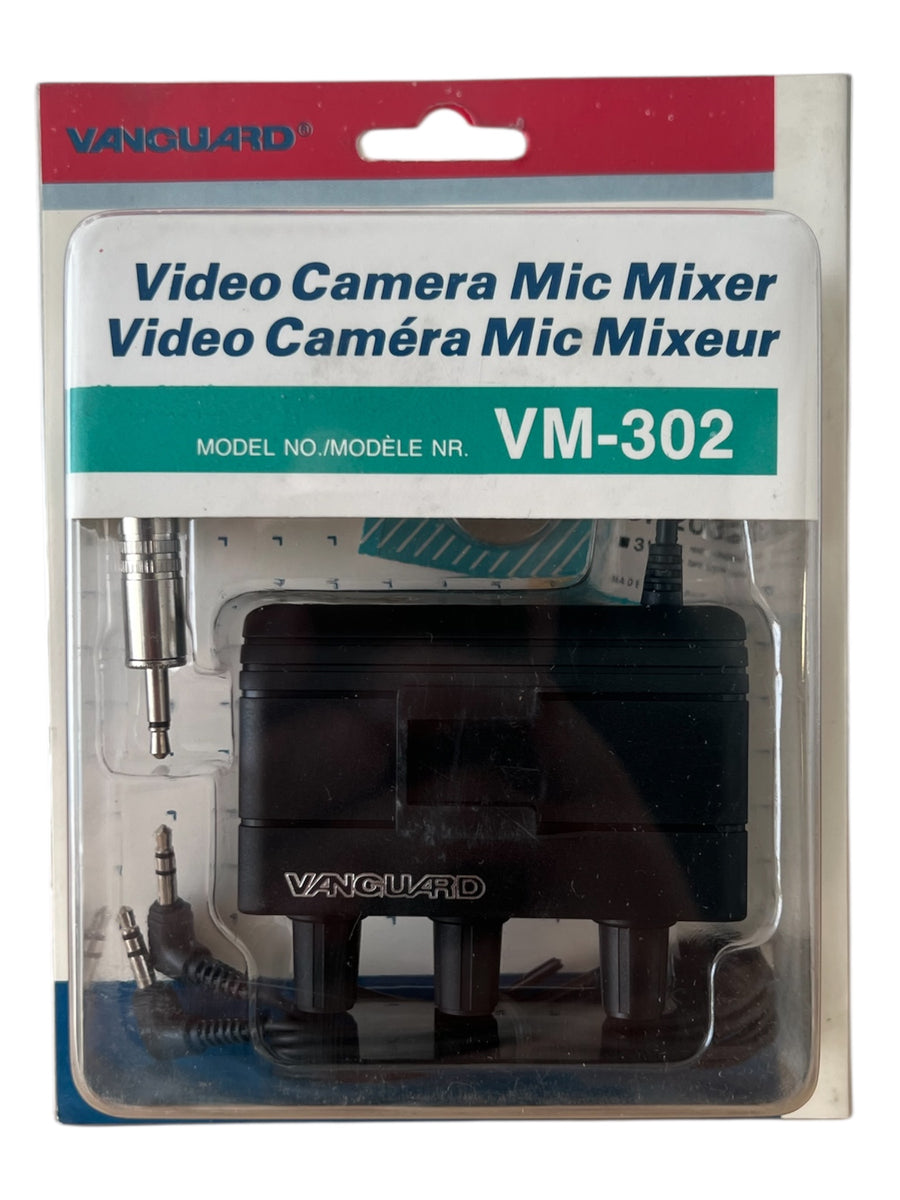 Vanguard-VM-302 Video Camera Mic Mixer (Nieuw)