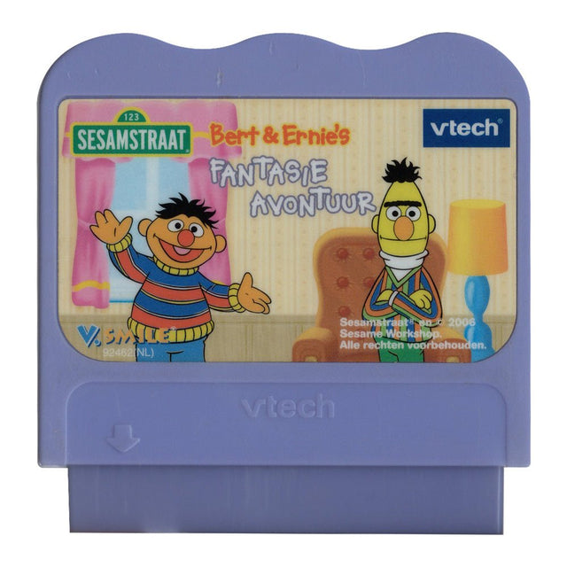 VTech V.Smile Bert & Ernie Fantasie avontuur, losse cassette, tweedehands