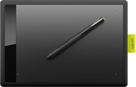 Wacom-One Medium (CTL-671) - Tekentablet - 216 x 135 mm - Zwart (In doos) Tweedehands