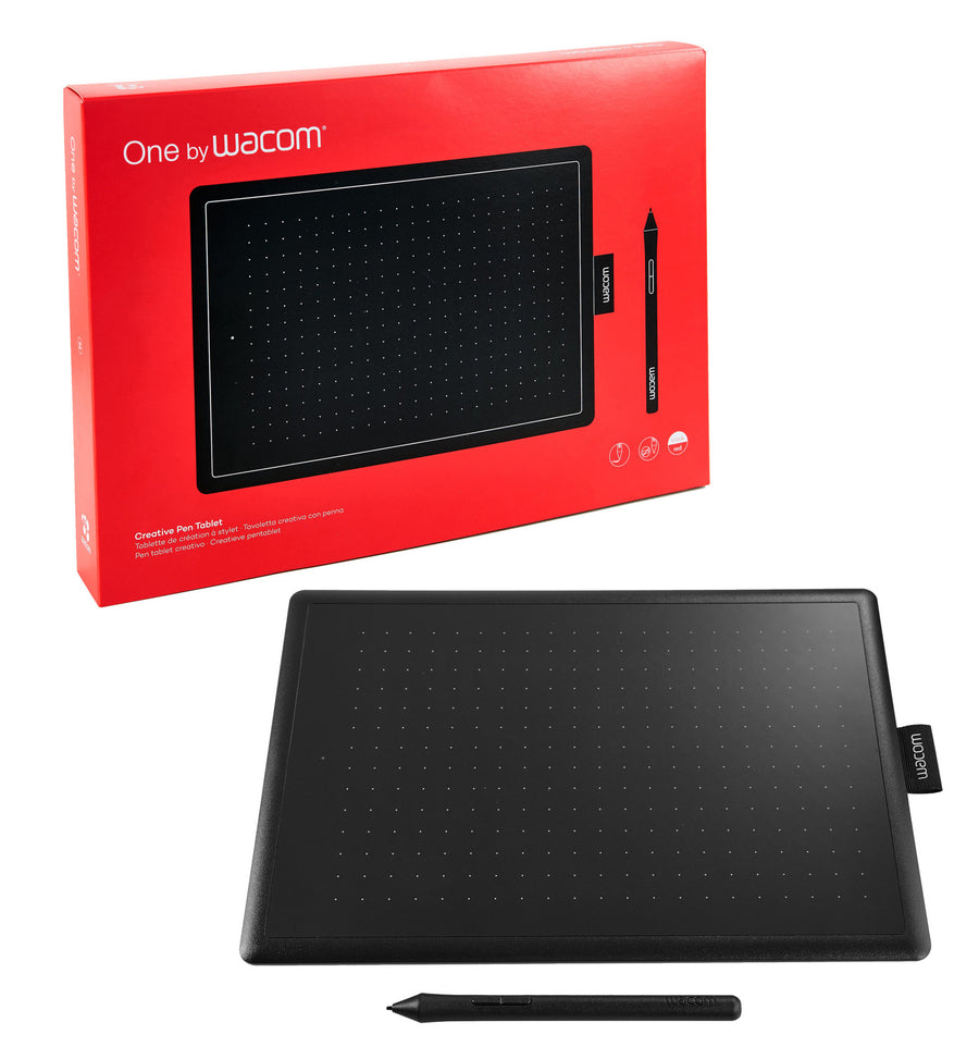 Wacom-One - Medium Tekentablet CTL‑672‑N - Zwart (In doos) Tweedehands