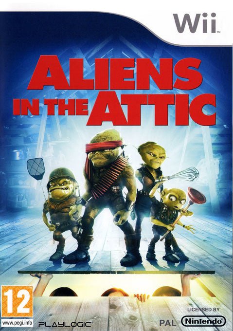 Wii-Aliens in the Attic Tweedehands