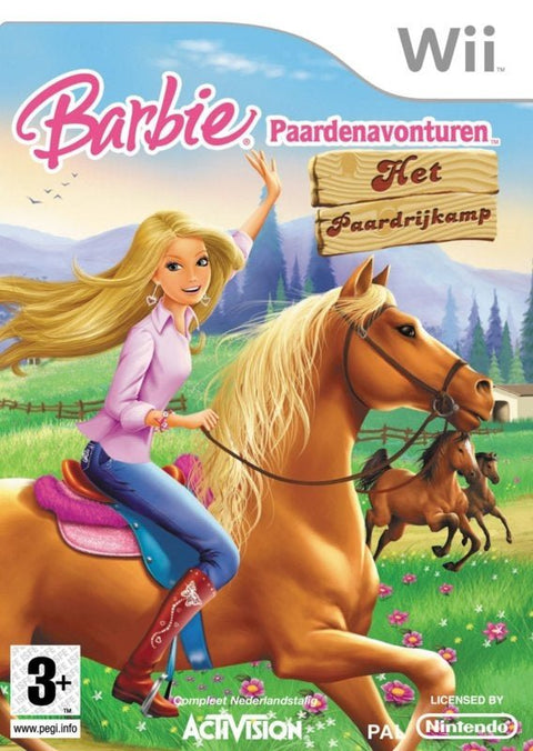 Wii-Barbie Paardenavonturen: Het Paardrijkamp Tweedehands