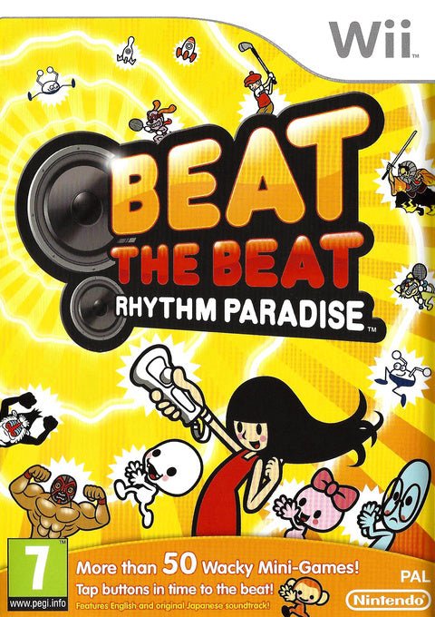 Wii-Beat the Beat: Rhythm Paradise Tweedehands
