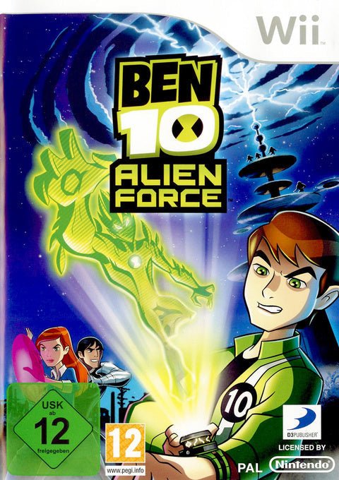 Wii-Ben 10 Alien Force Tweedehands