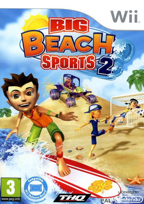 Wii-Big Beach Sports 2 Tweedehands