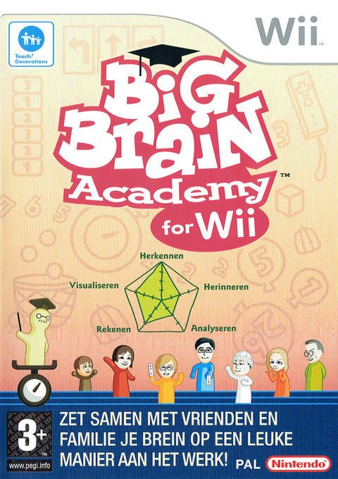 Wii-Big Brain Academy Tweedehands