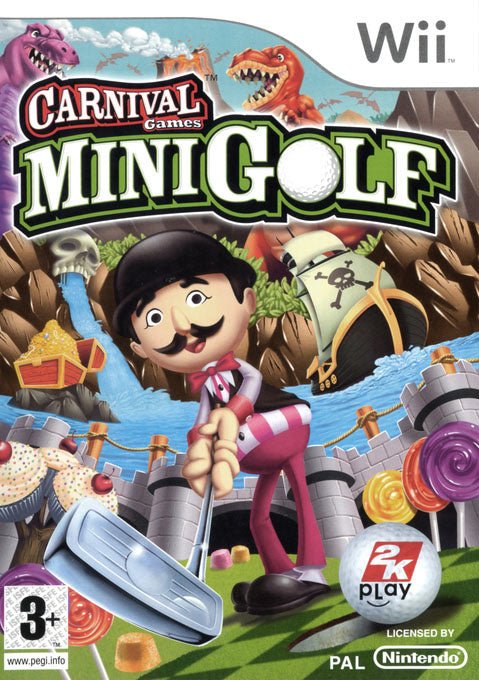 Wii-Carnival Games: Mini-Golf Tweedehands
