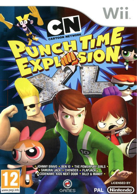 Wii-Cartoon Network Punch Time Explosion XL Tweedehands