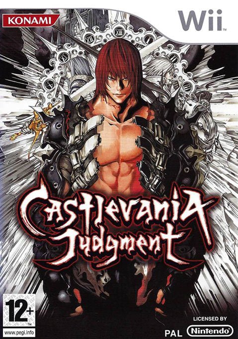 Nintendo Wii Castlevania Judgment van Konami, vechtgame, doos voorkant, tweedehands