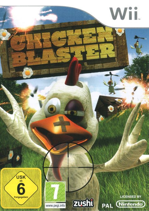 Wii-Chicken Blaster Tweedehands